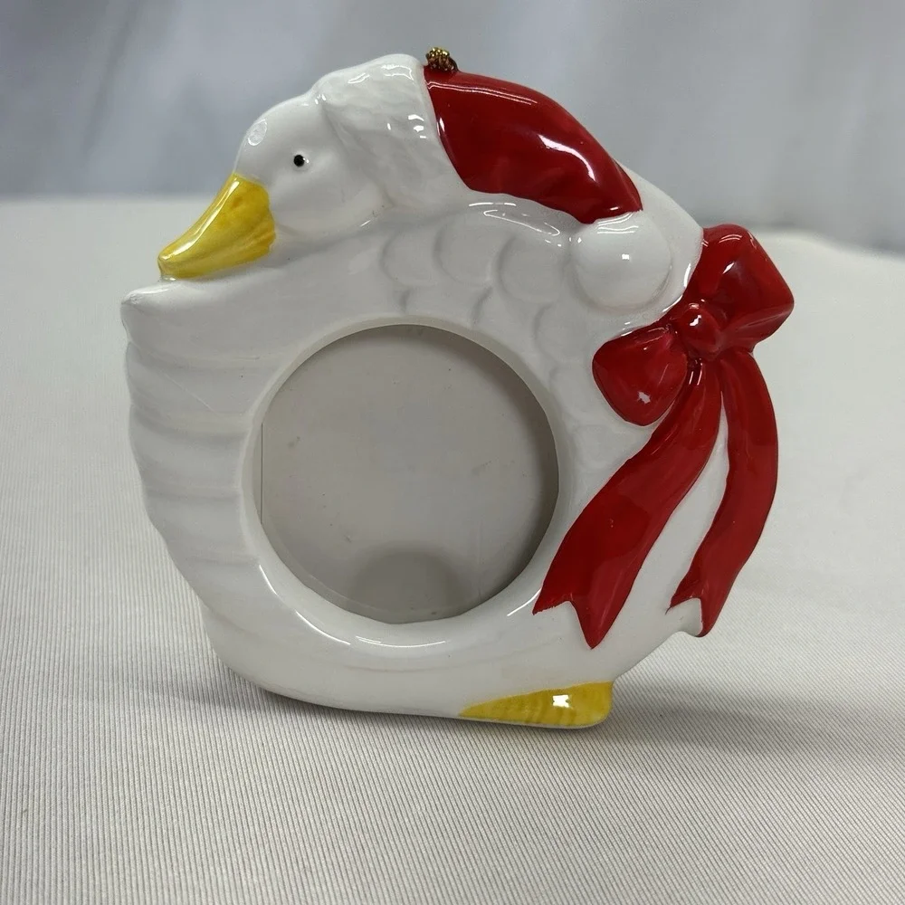 Vintage‎ Goose Christmas Ornament Frame